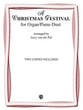 A Christmas Festival Organ sheet music cover